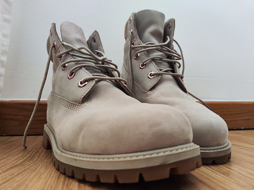 Botas Timberland rose gold