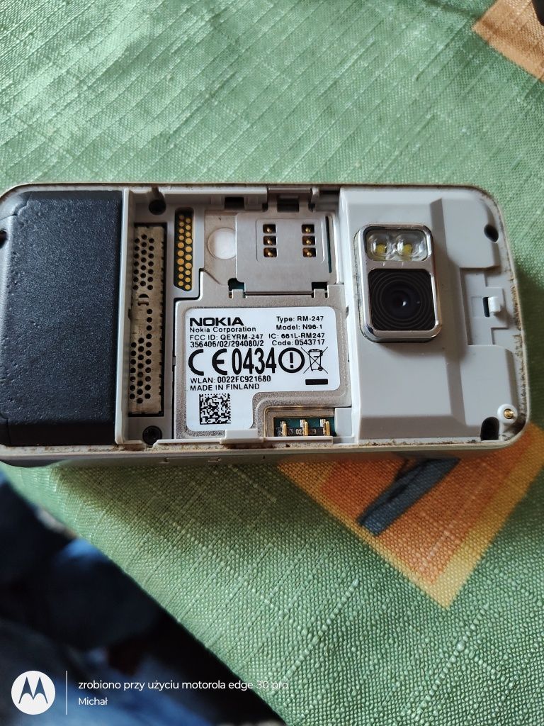 Nokia n96 brak blokady sim