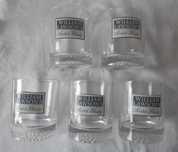 5 Antigos Copos Whisky William Lawson's