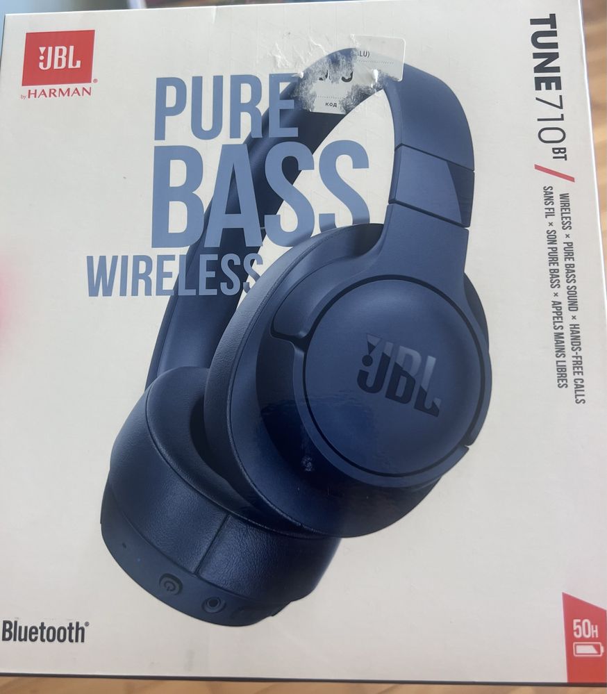 Продаи навушники JBL T710BTBLU оригінал
