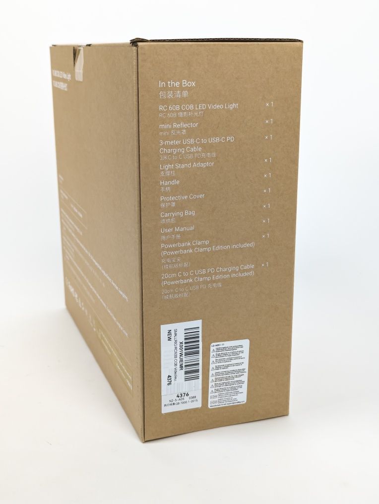 Lampa wideo SMALLRIG RC 60B COB LED, 4376