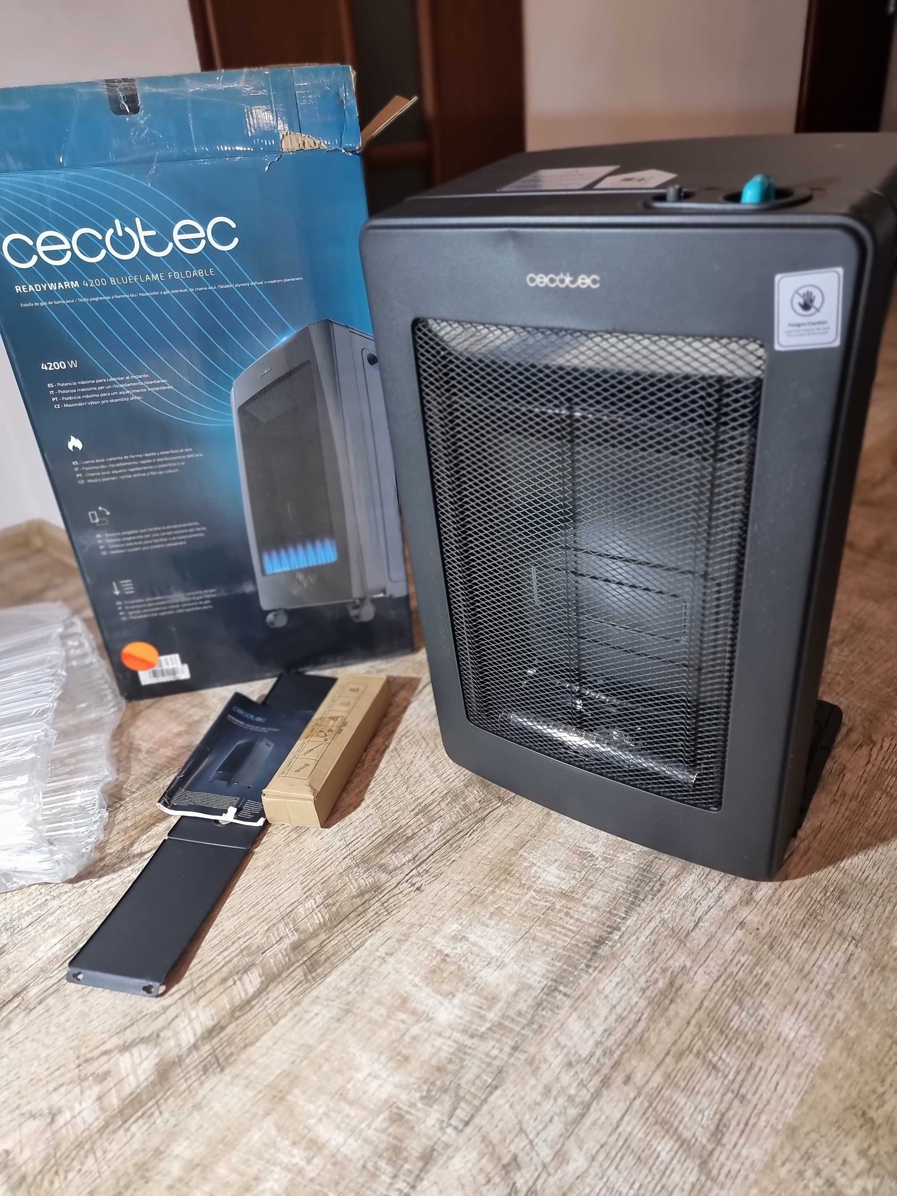 piec gazowy grzejnik cecotek ReadyWarm 4200 W (składany, propan)