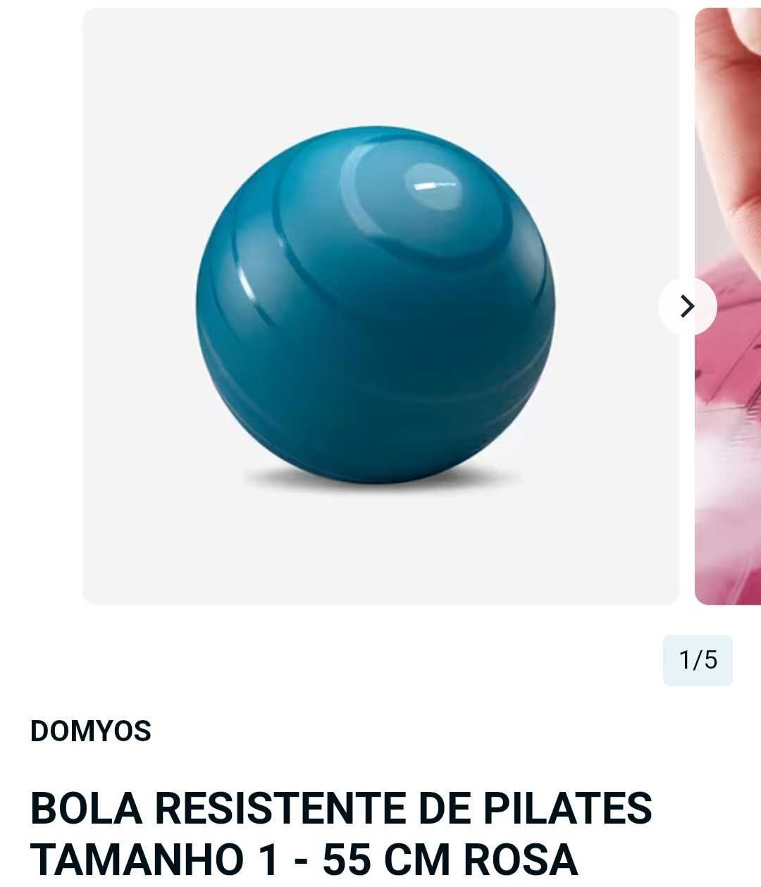 Bola suiça 55cm/ROSA
