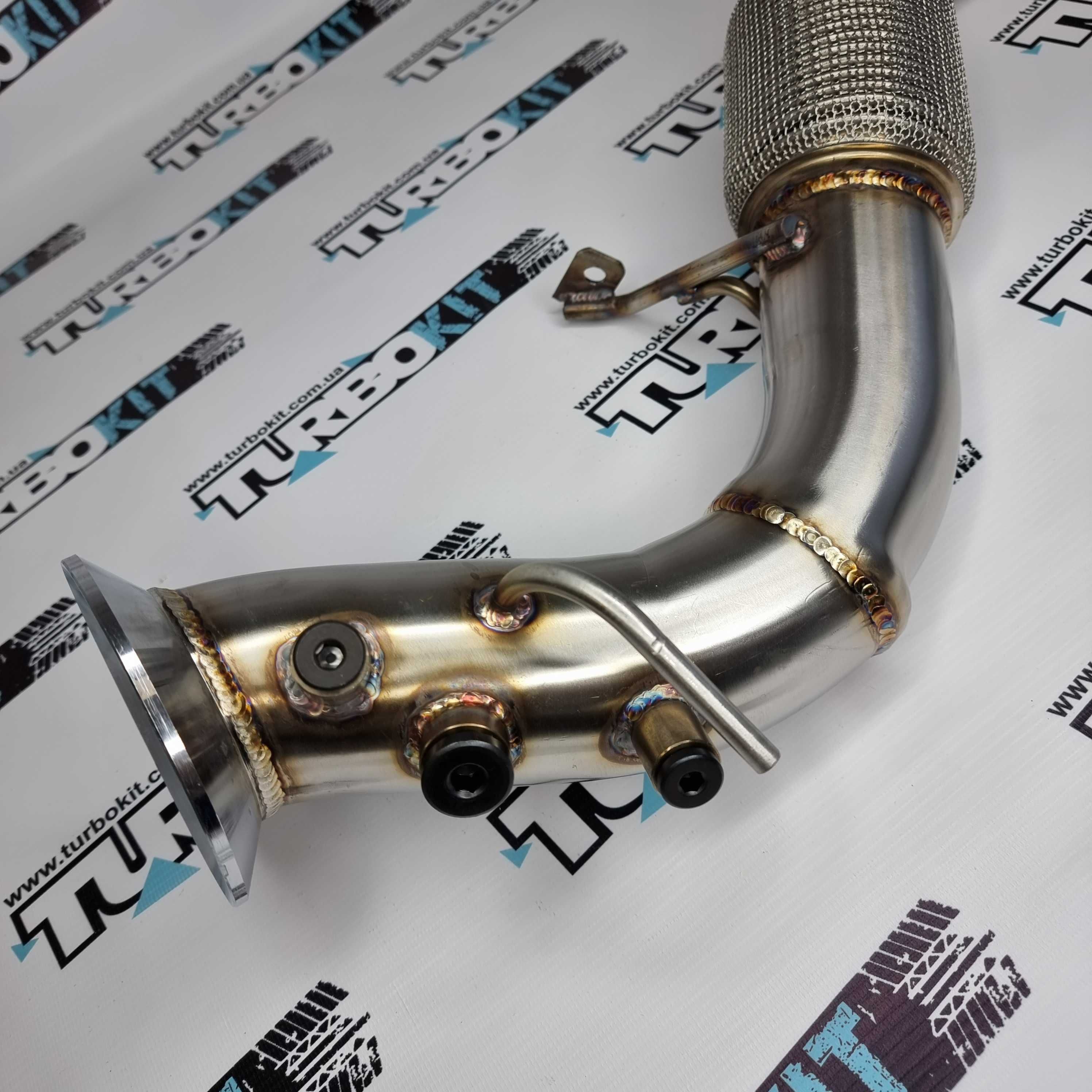 ДаунПайп BMW M57N2 E90 E60 E70 E83 335d 535d 35d Downpipe