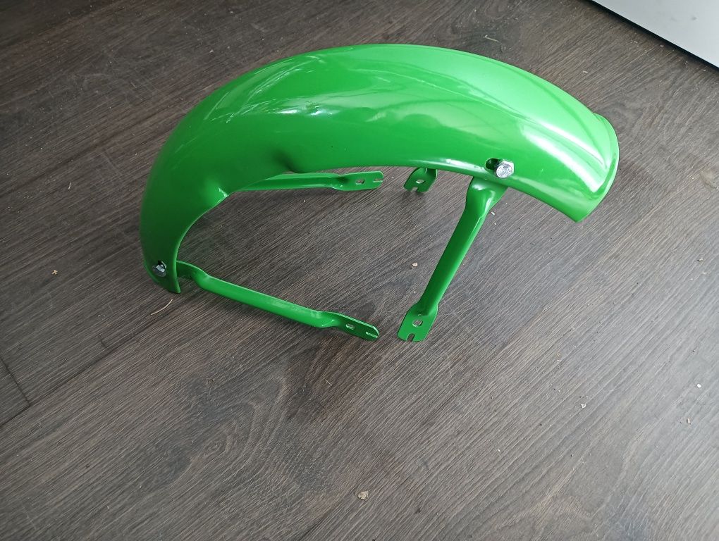 Romet pony motorynka błotnik przód metalowy + mocowania zielony