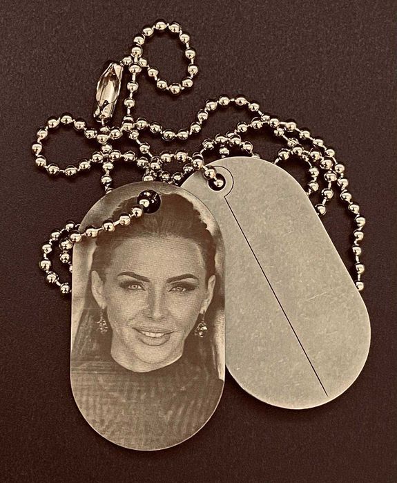 Жетоны, Фото на жетоне, армейские жетоны