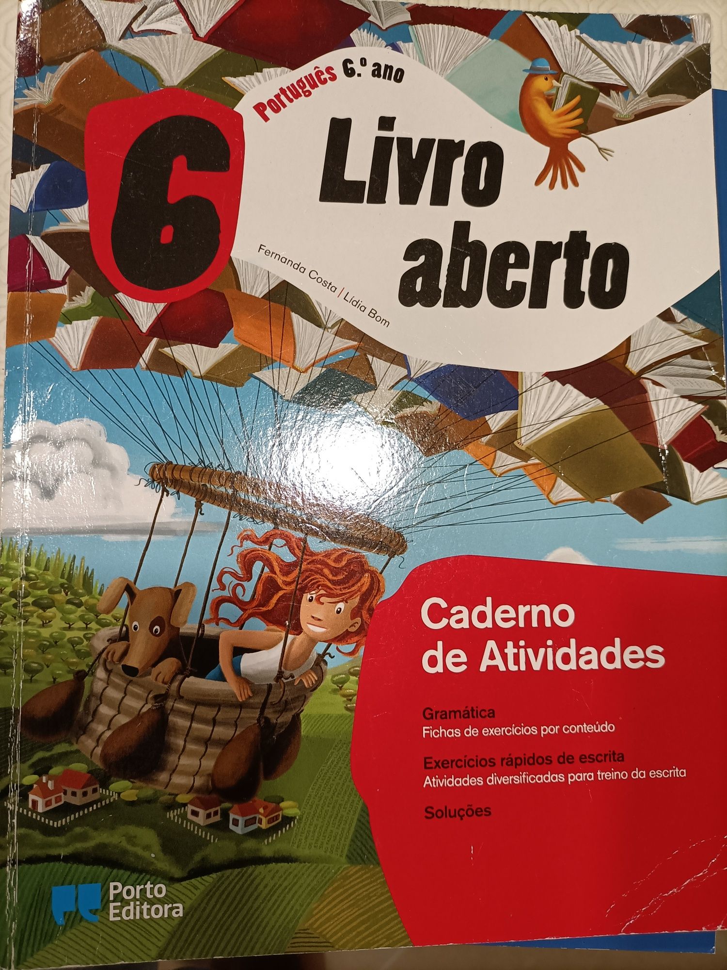 Livro de fichas 6⁰ ano,usados em bom estado