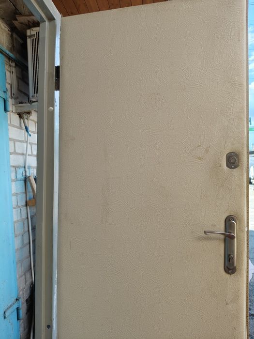 Вхідні металеві двері