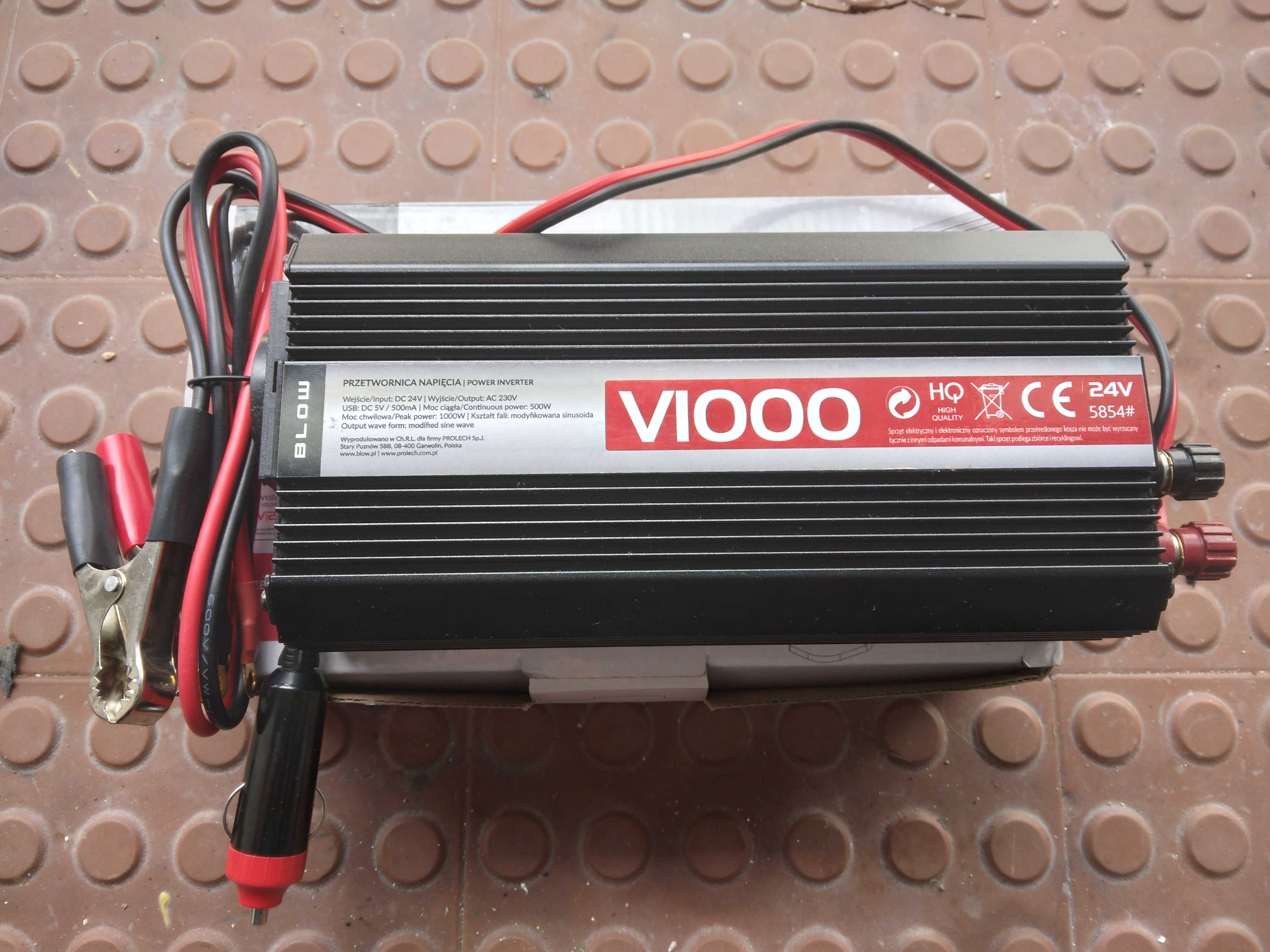 Vendo transformador 12/24 V de 1000 W