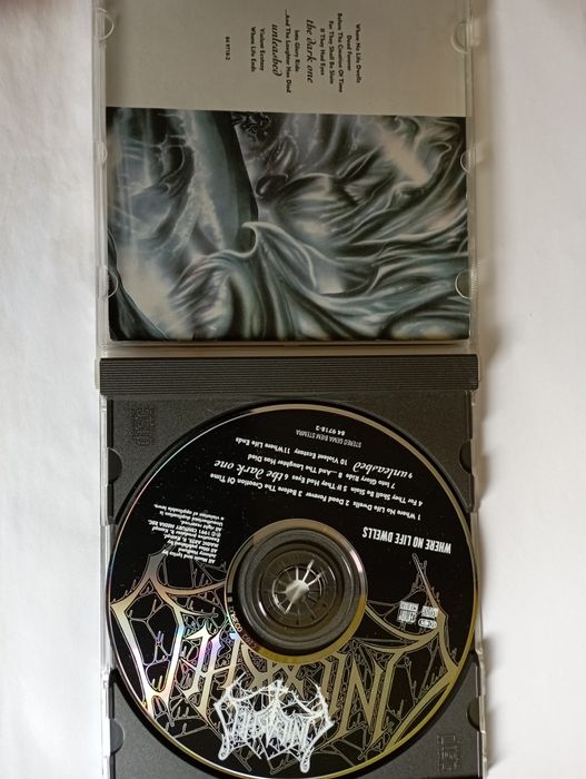 Unleashed Where No Life Dwells wydanie z 1992 death metal Entombed
