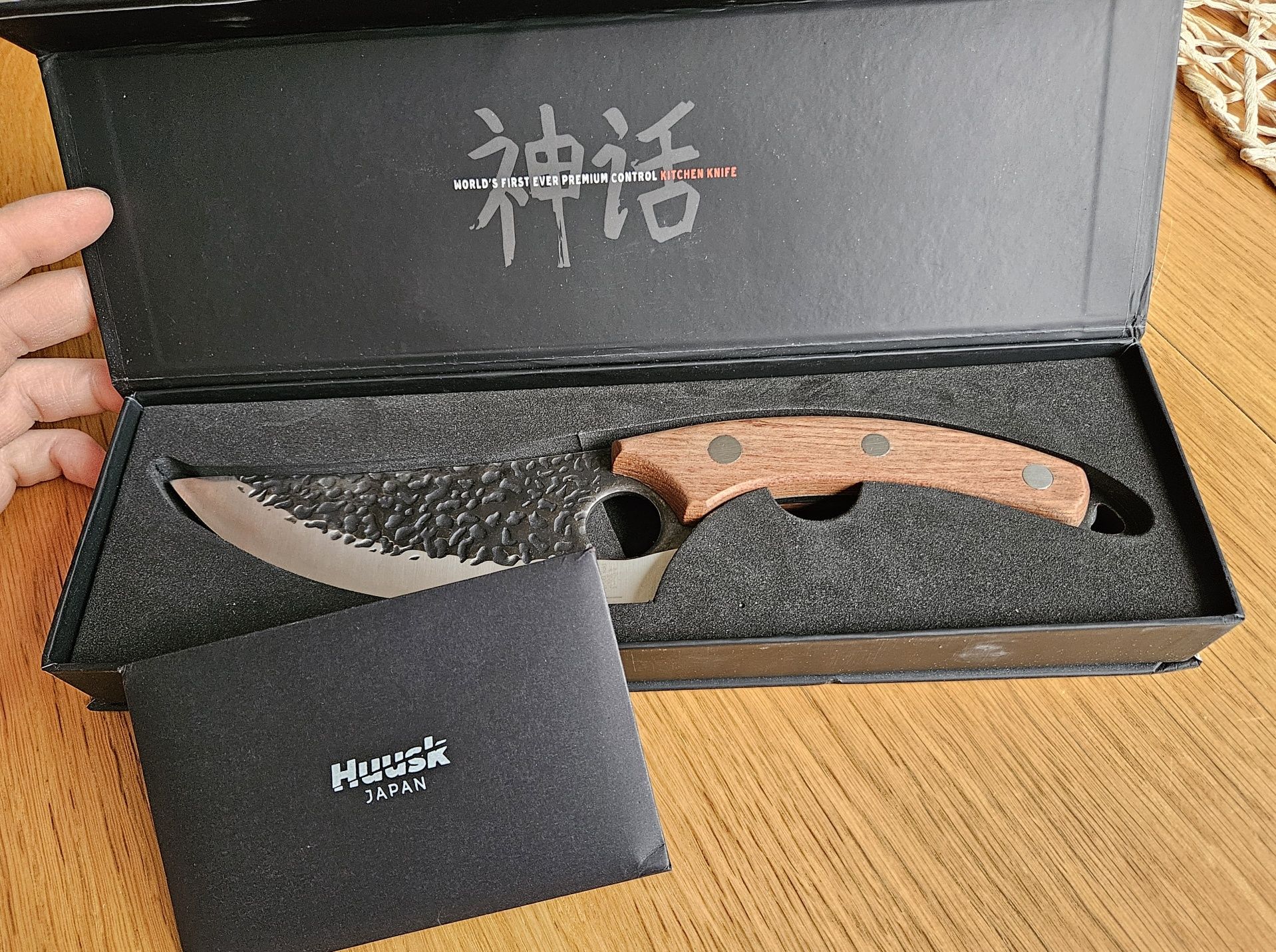 Nowy Nóż Kuchenny Huusk Knife