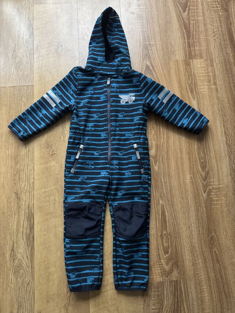 Kombinezon przejściowy - softshell chłopięcy 104