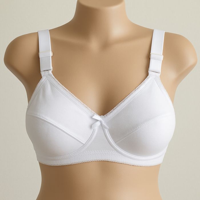Бюстгальтер для годування Stella, білий, 85C, 95% бавовна