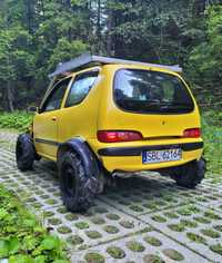 Fiat Seicento terenowy górskie wyprawy 2000 rok