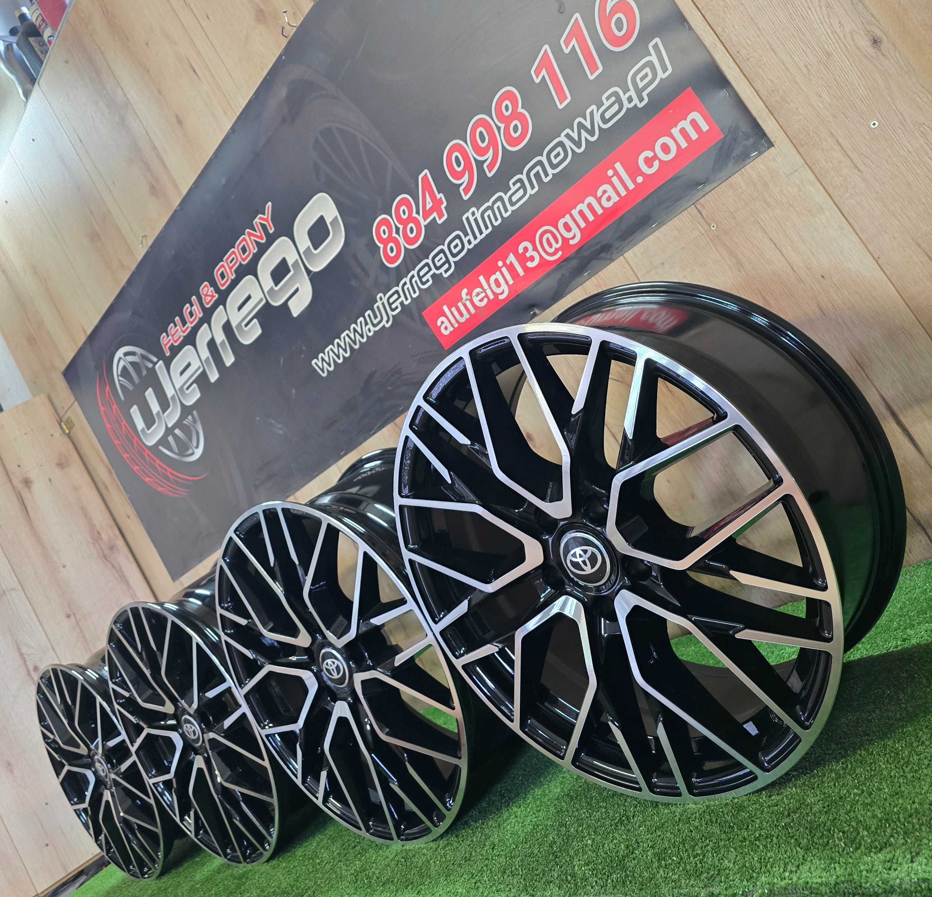 NOWE ALUFELGI TOYOTA 18x5x114,3 - Auris,Avensis,C-Hr,Rav4,Yaris