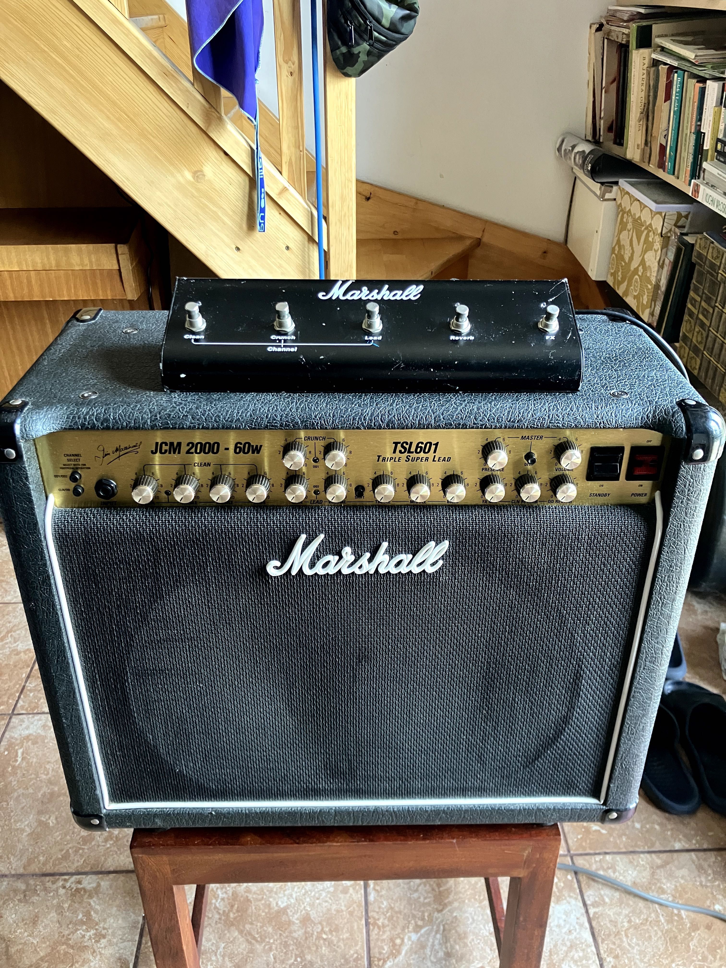 Marshall JCM 2000 TSL 601 Combo + Footswitch - Wzmacniacz gitarowy