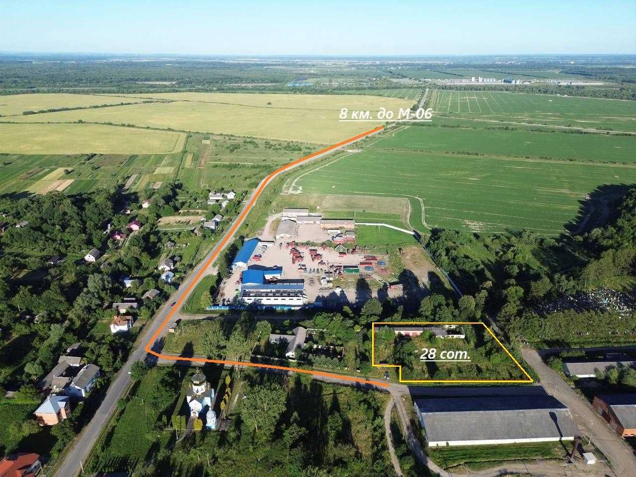 Продаж складських приміщень с.Кавсько