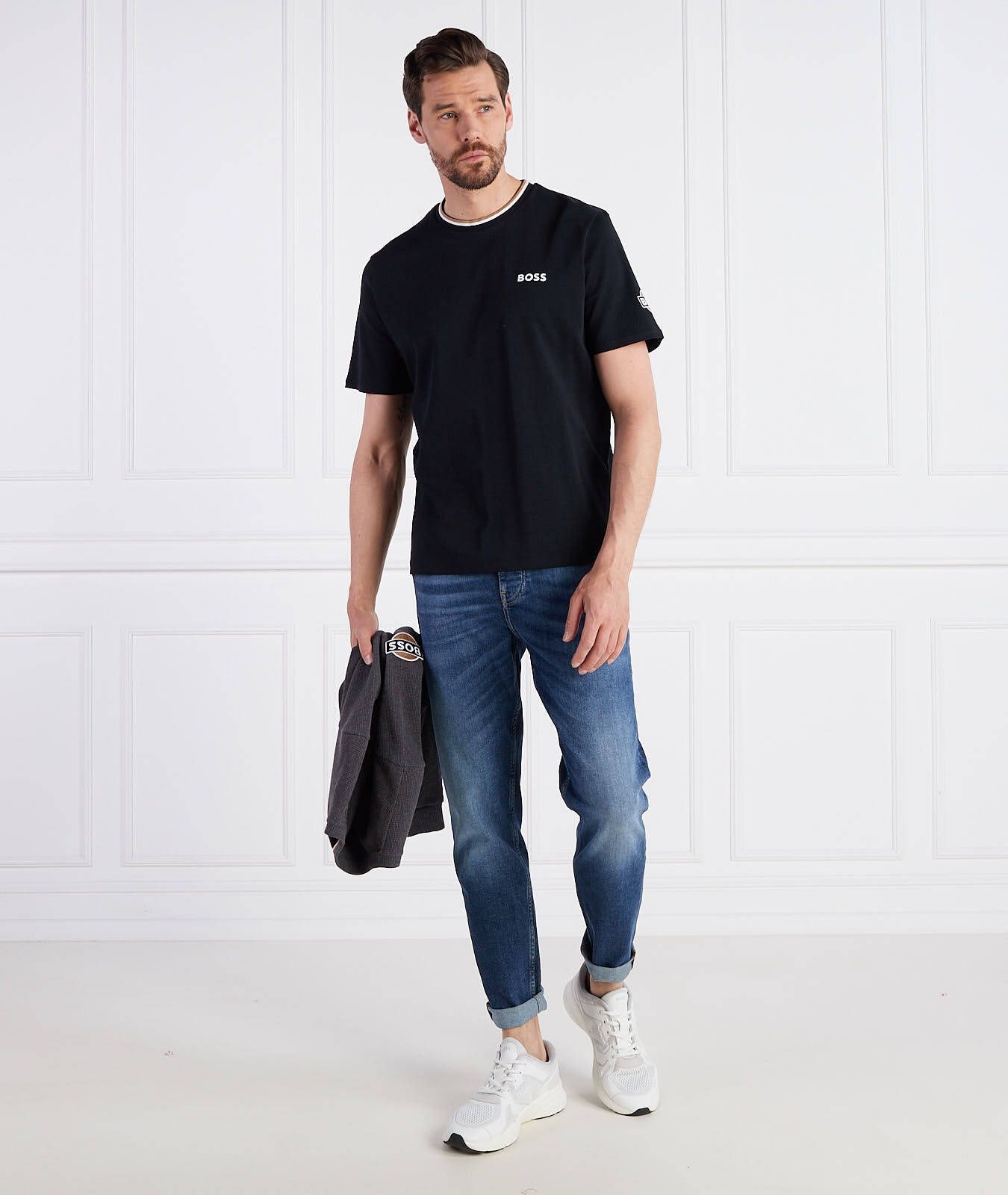 Boss Orange 34/34 M L jeansy spodnie jeansowe męskie dżinsy niebieskie