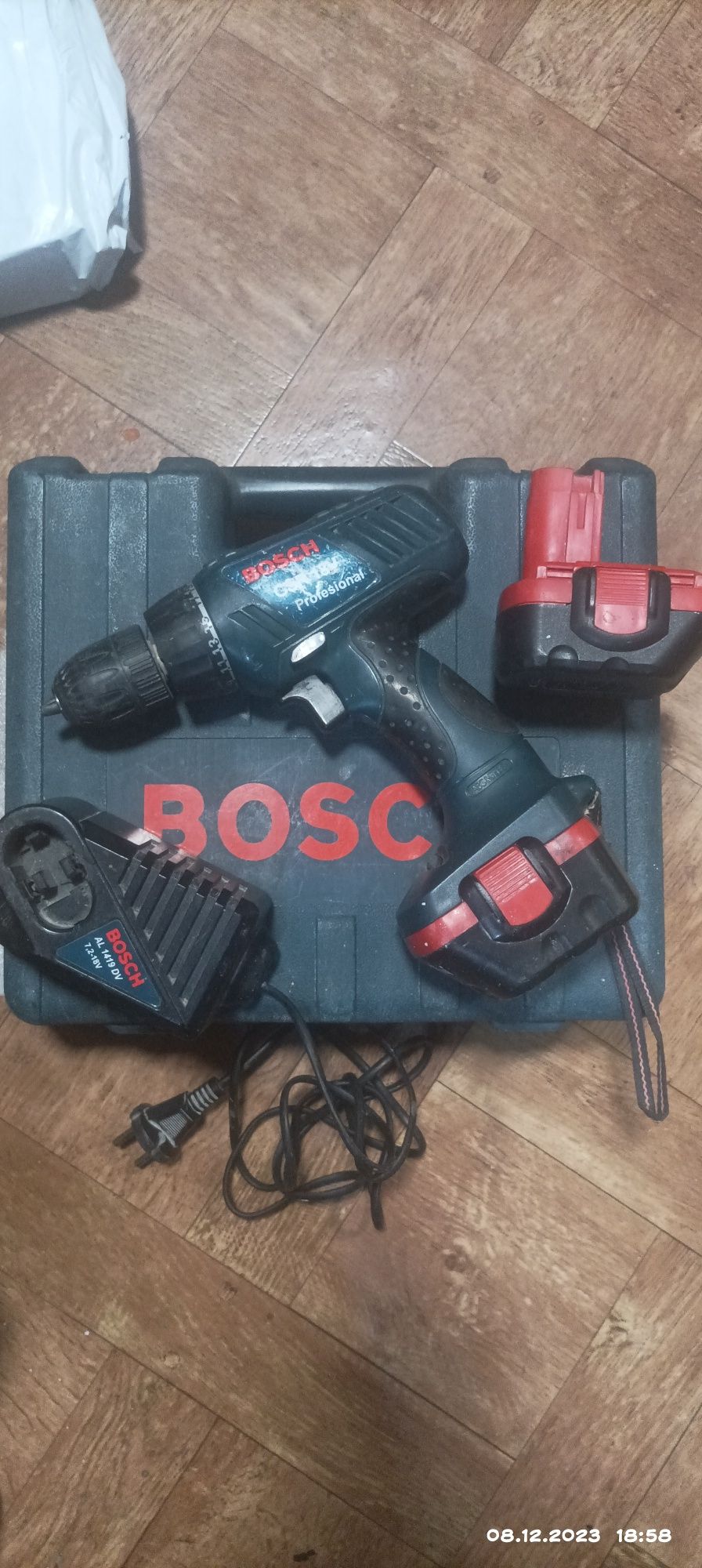 Шуруповёрт BOSCH 18v, Li-on, профессиональный.