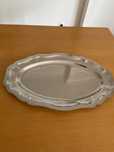 Travessa oval em aço inox modelo grande