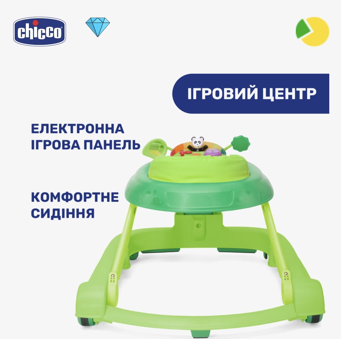 Ходунки 3в1 chicco