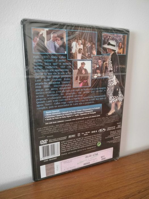 Filme DVD: Callas A Diva - Callas Forever (Selado)