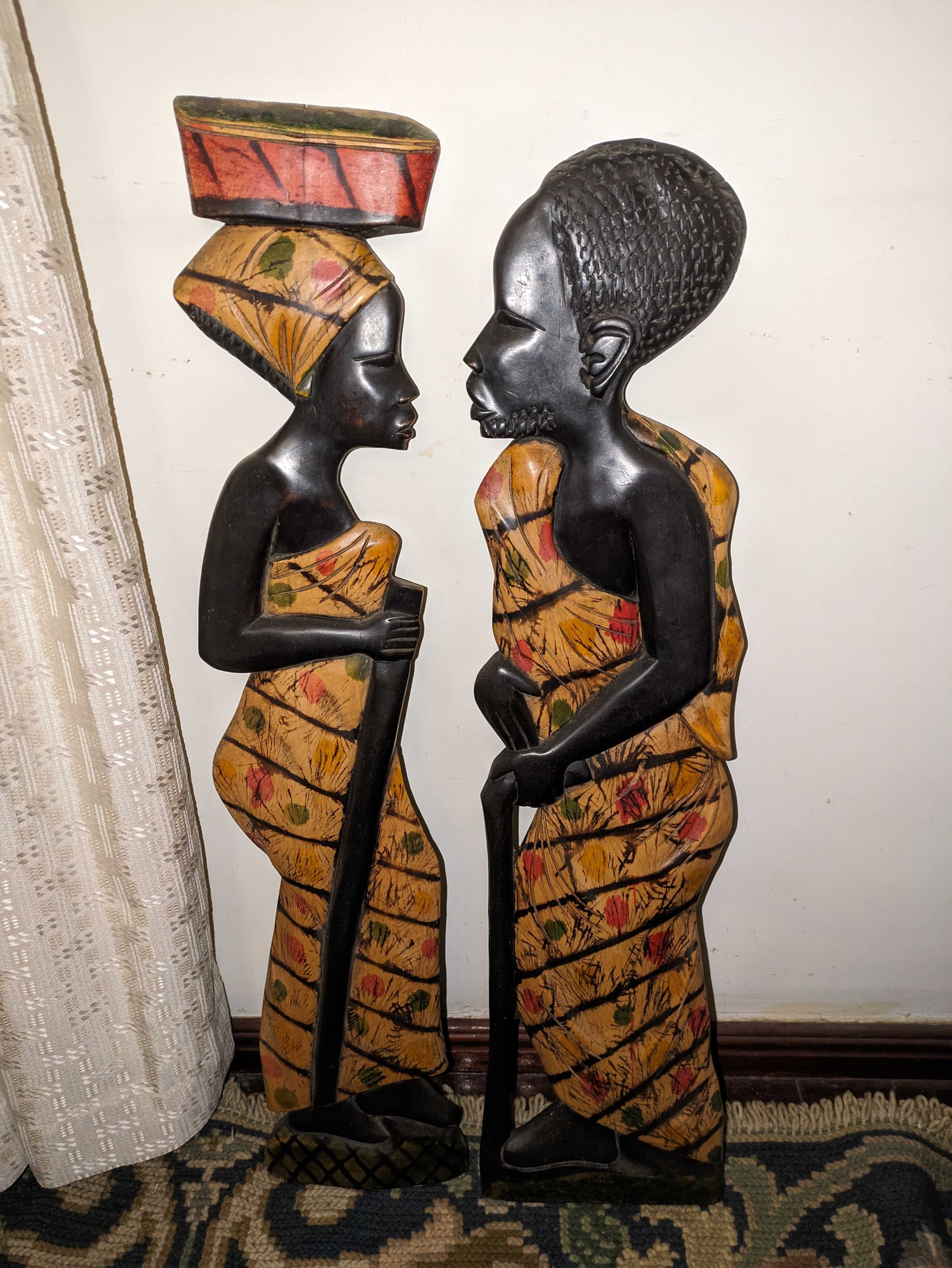 Peças decorativas africanas