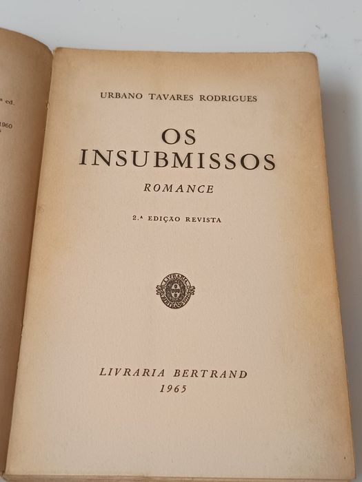 Os insubmissos - Urbano Tavares Rodrigues