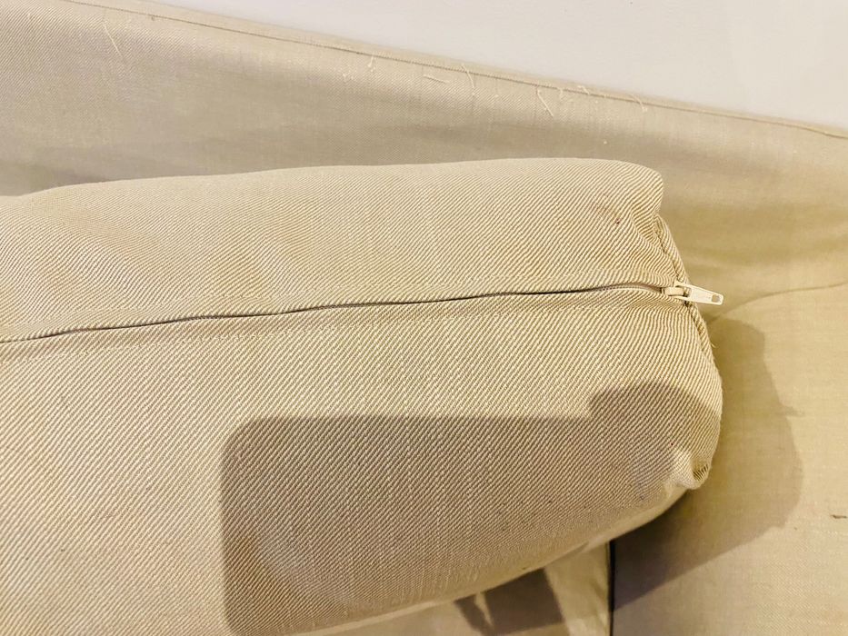 Sofá com chaise longue do Ikea