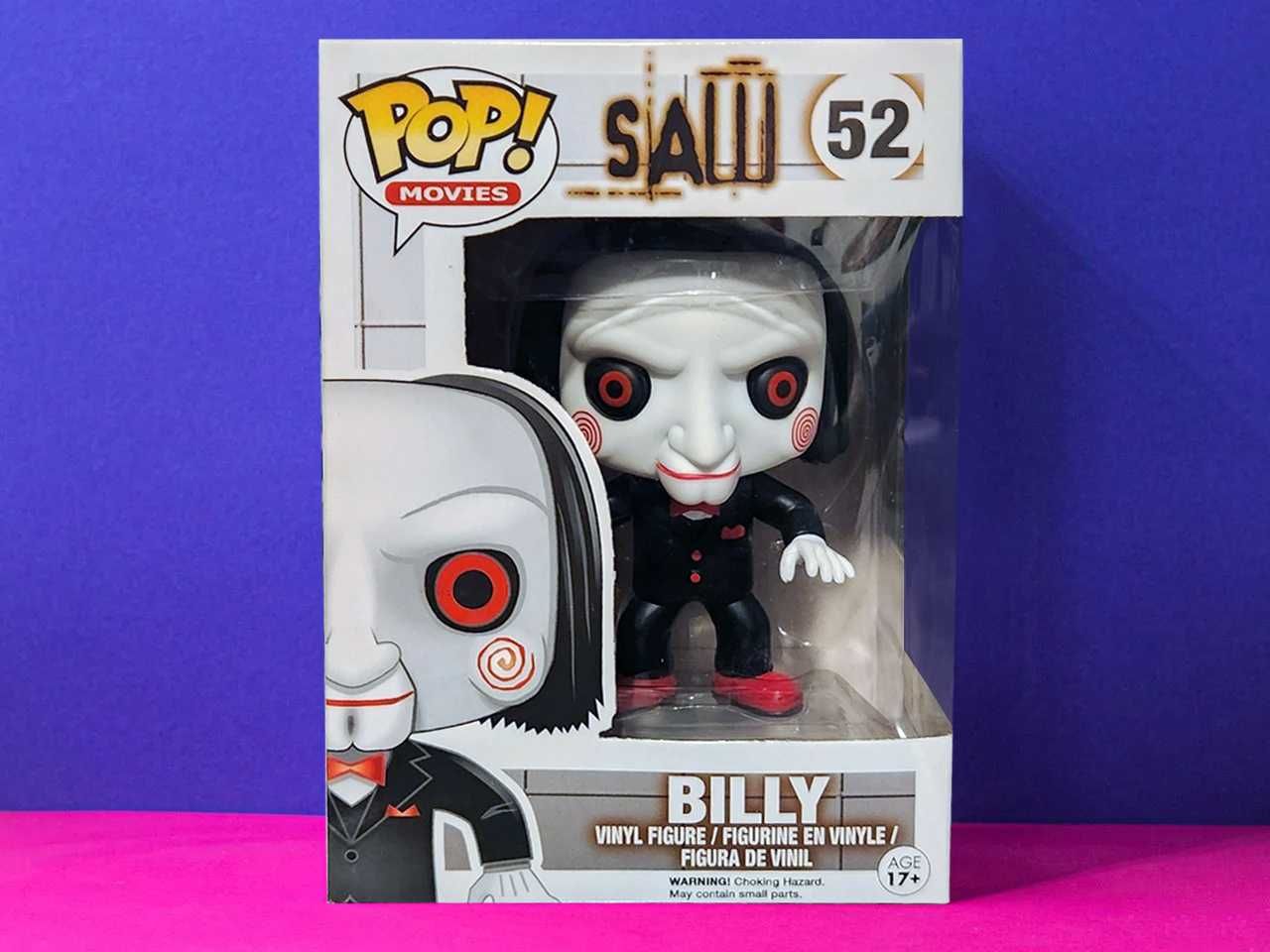 Фигурка Funko Pop Билли - Billy №52 Пила Saw 10 см Фанко Поп