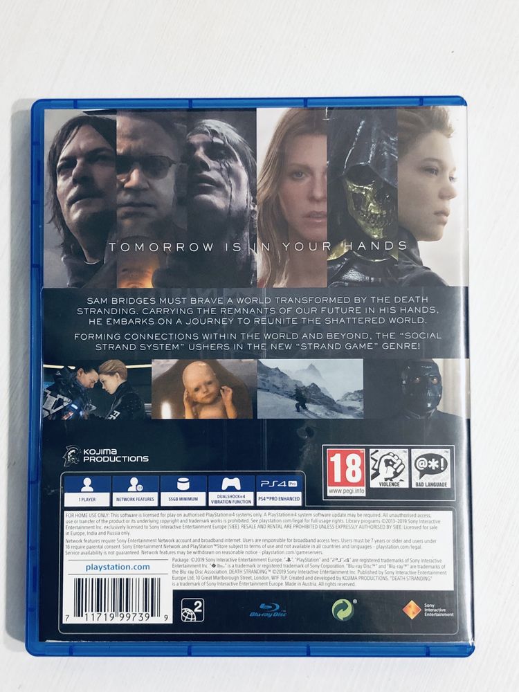 Death stranding pl dubbing gra na ps4 gry playstation pro ps5