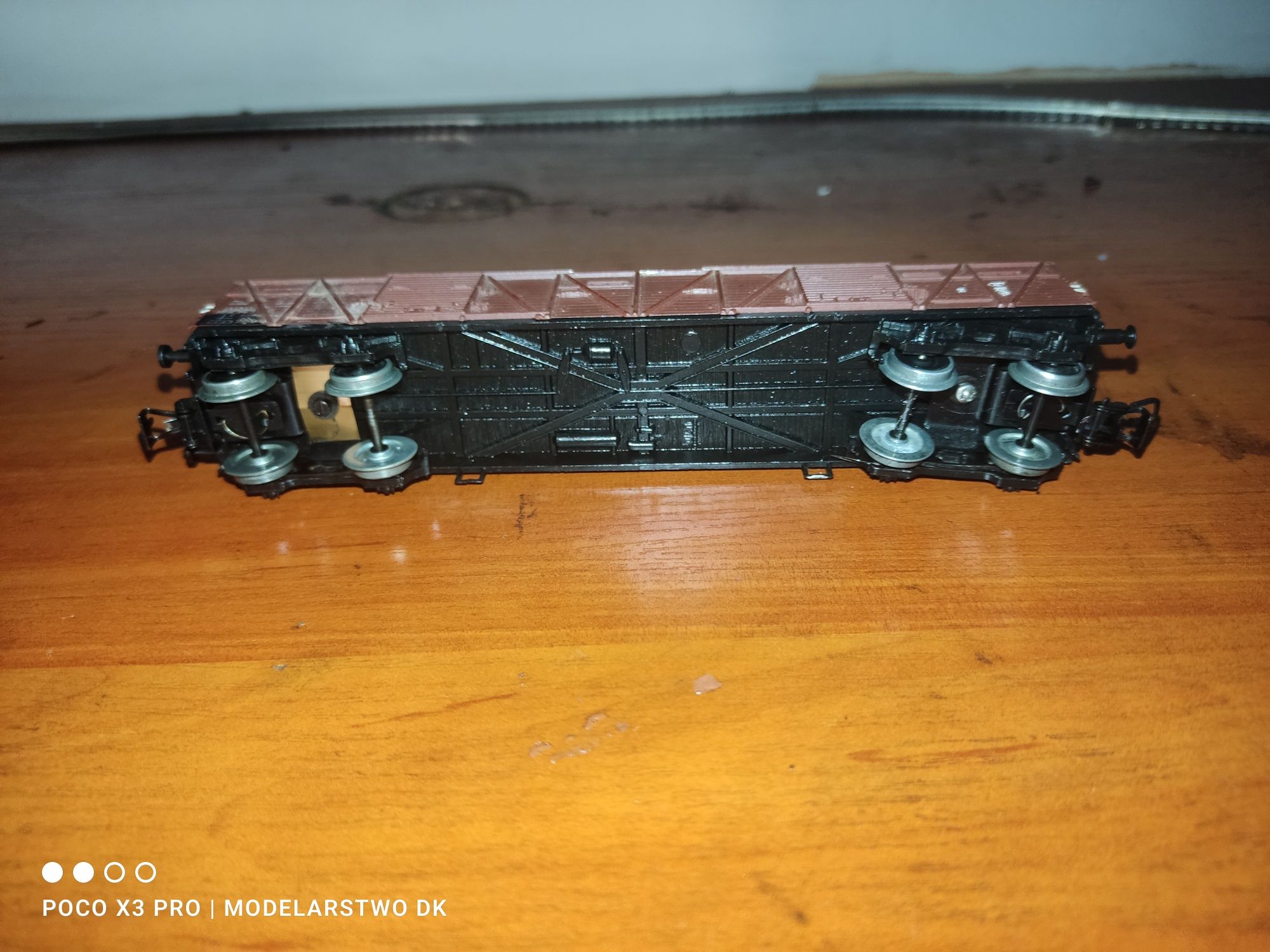 Piko wagon towarowy Brankart w skali H0 1:87 kolejka makieta