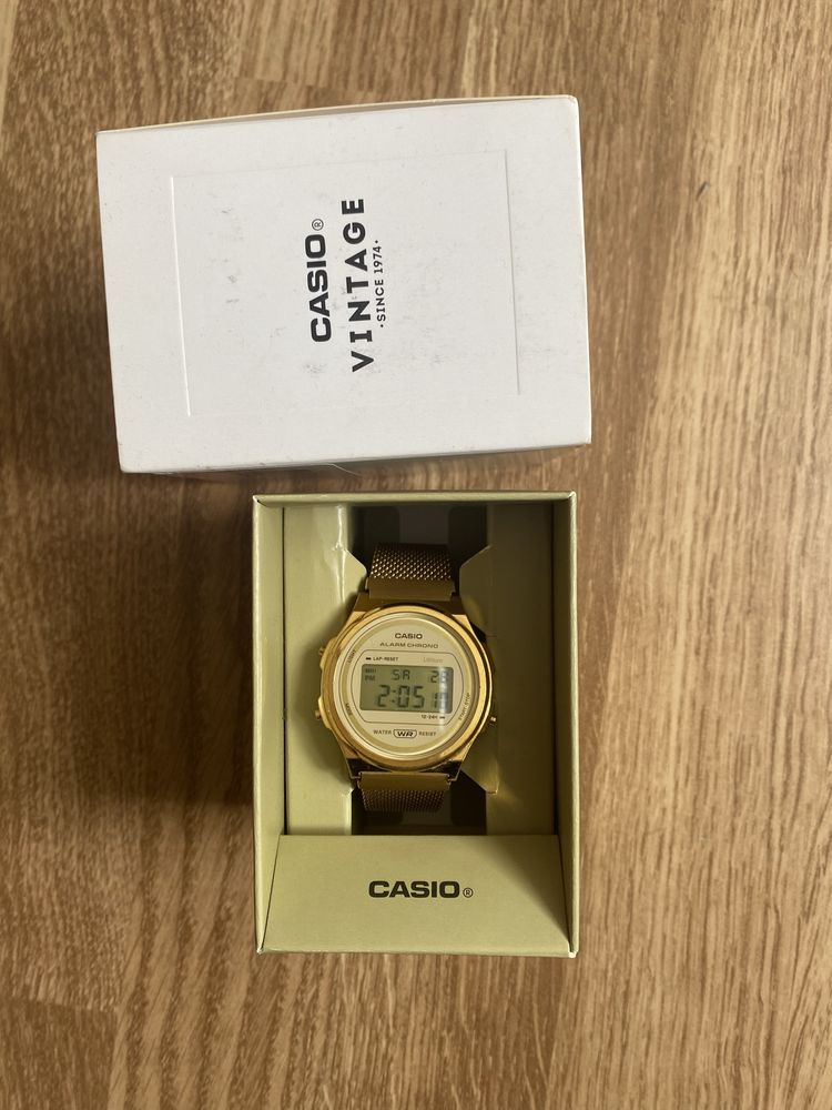 Relógio Casio dourado Unisexo