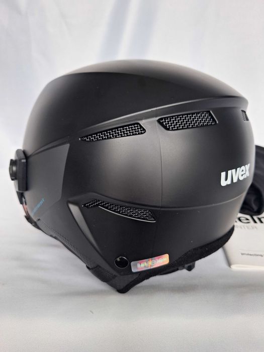 Kask narciarski Uvex Instinct Visor Pro V Vario Black L 59-61cm