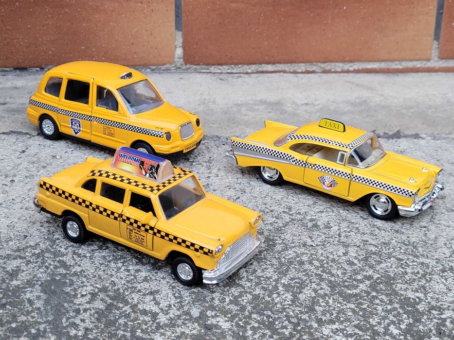 Kolekcja 1:40 Chevrolet Bel Air London Taxi 1:34 Zestaw