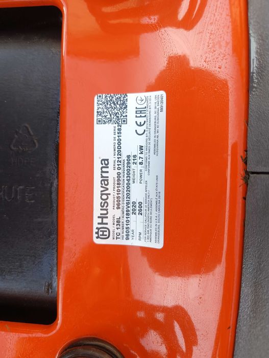 Traktorek kosiarka husqwarna TC 138l