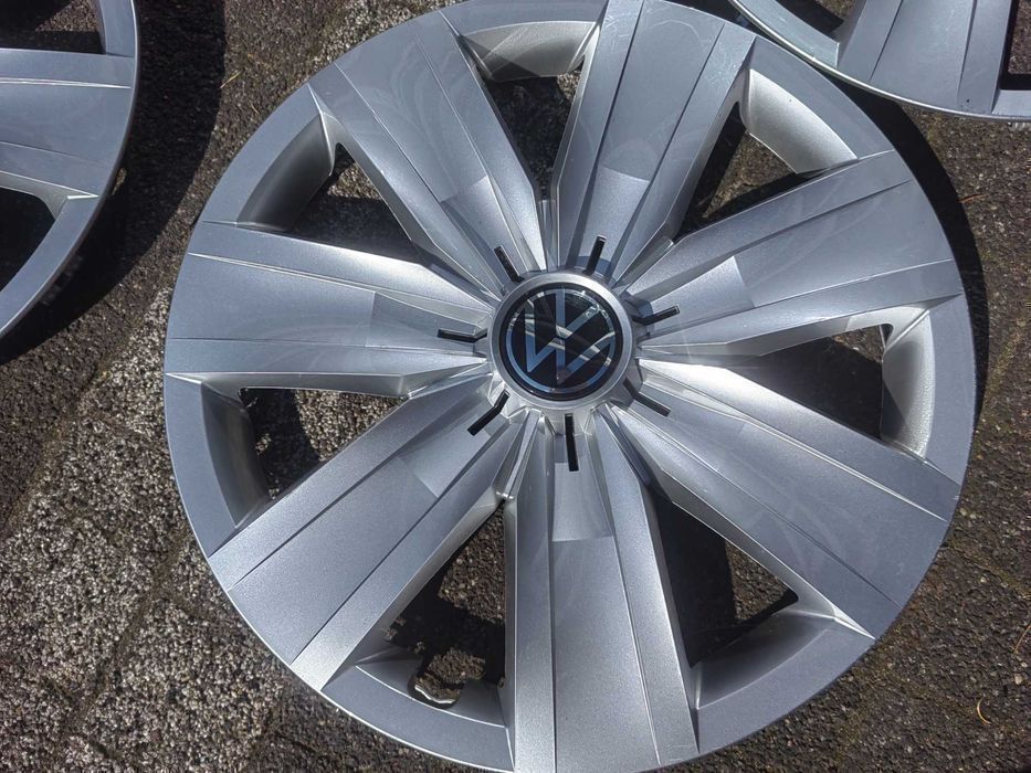 Kołpak VW 16" Org Komplet bardzo ładne Golf Passat Touran Caddy Sharan