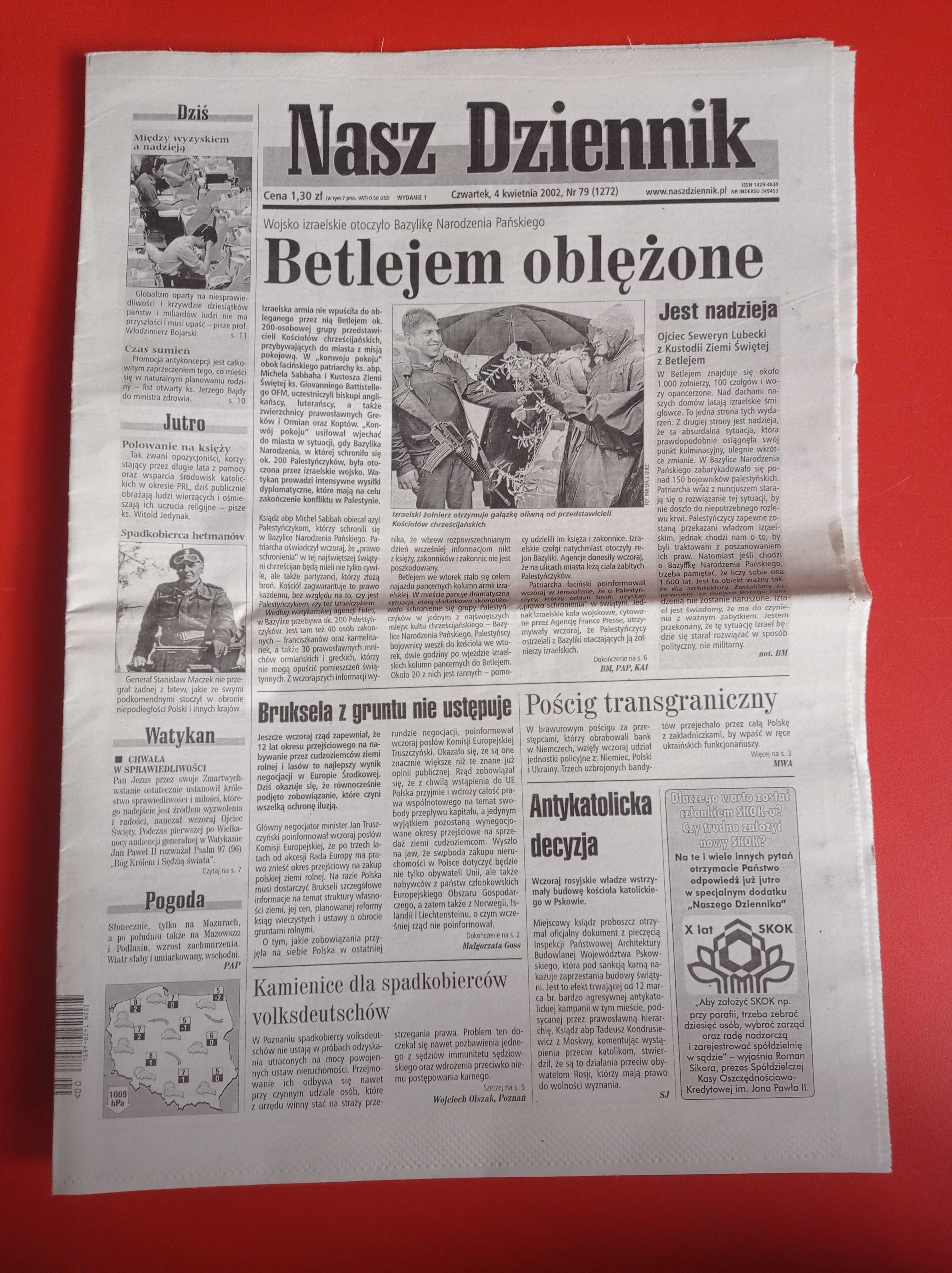 Nasz Dziennik, nr 79/2002, 4 kwietnia 2002
