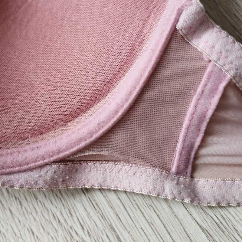 Biustonosz Luerrose 90C /D – pudrowy róż, usztywniany