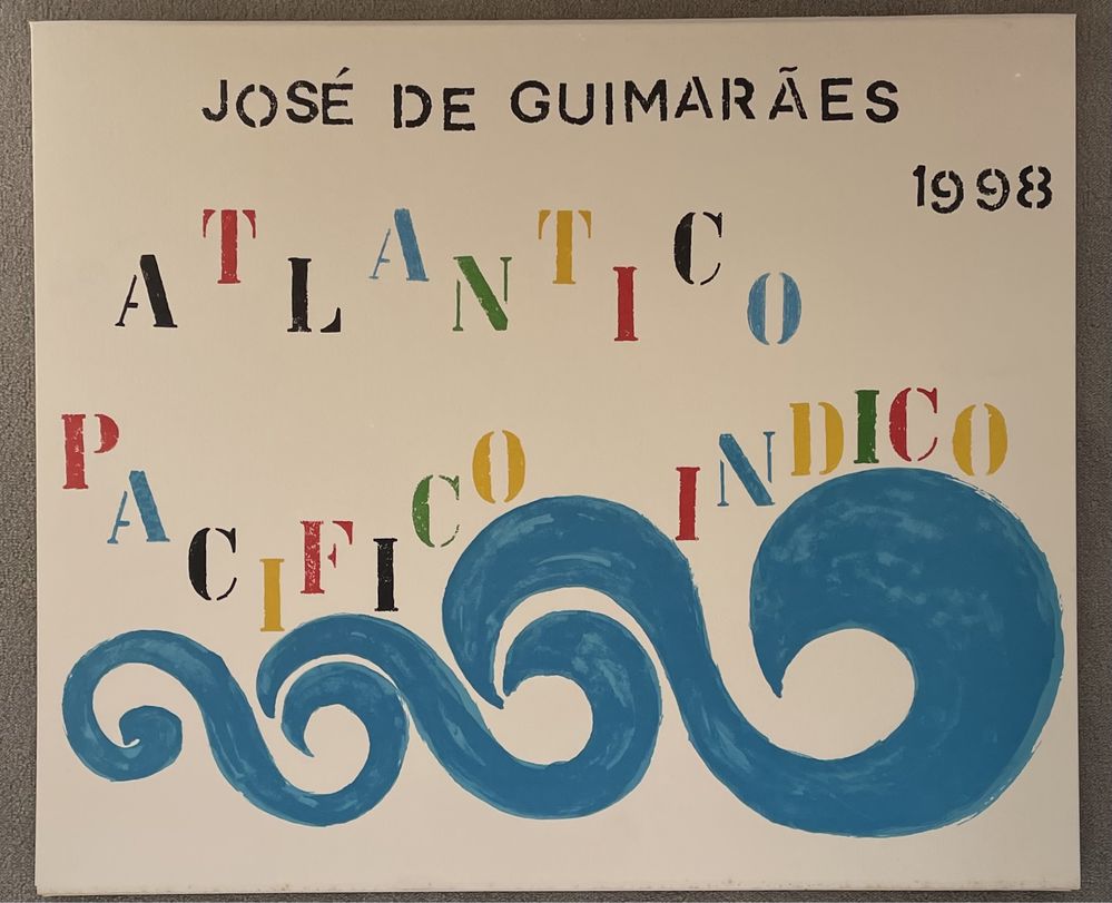 José de Guimarães (1939) - Set de Litografias Oceanos 1998