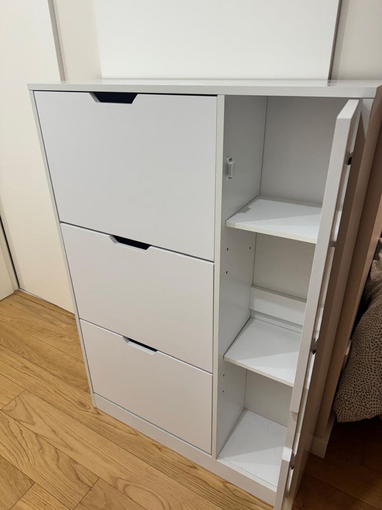 Sapateira Roma 4 portas – Branco (Leroy Merlin)