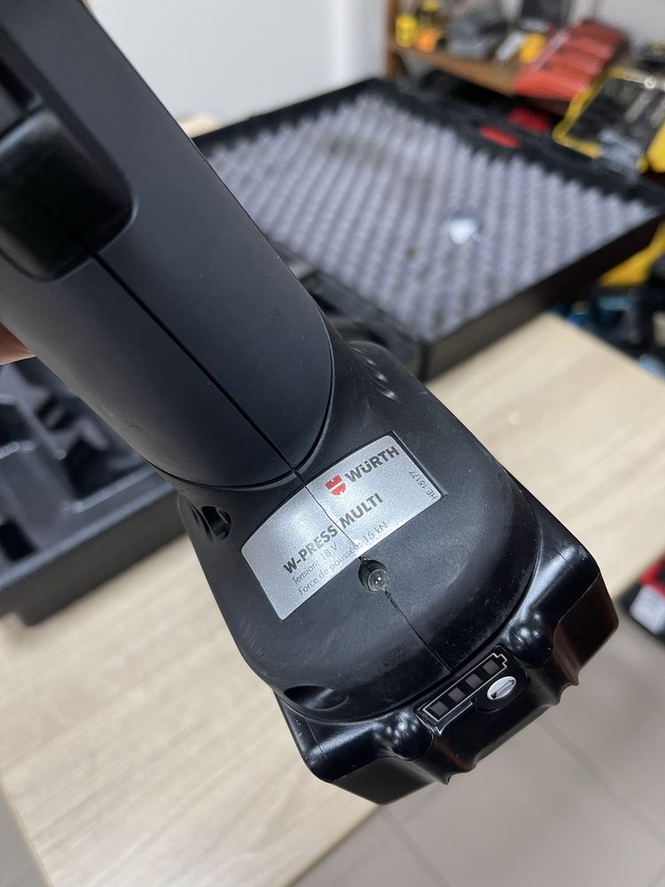 Wurth W-Press Multi (Klauke Map2L19) / акумуляторний радіальний прес