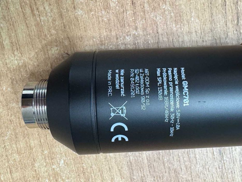 Mikrofon MAD DOG GMC701