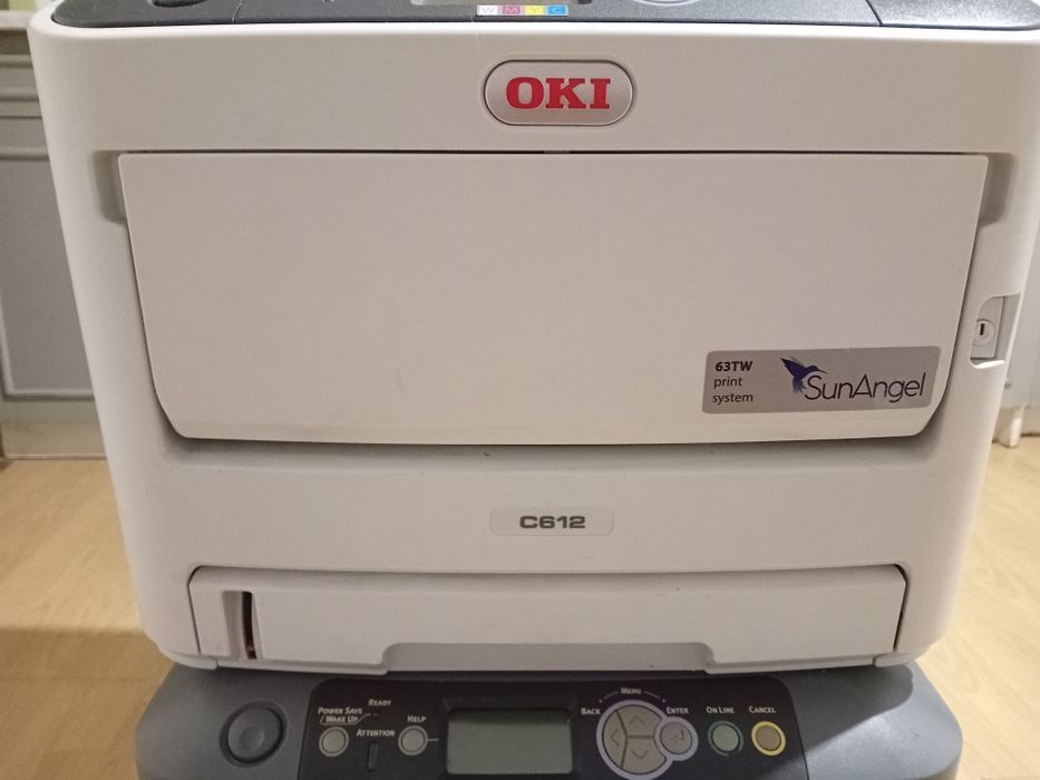 2xdrukarka laserowa Oki-tonery