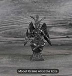 Figurka Bachometa nowa z białej miedzi. Do odprawiania modłów.