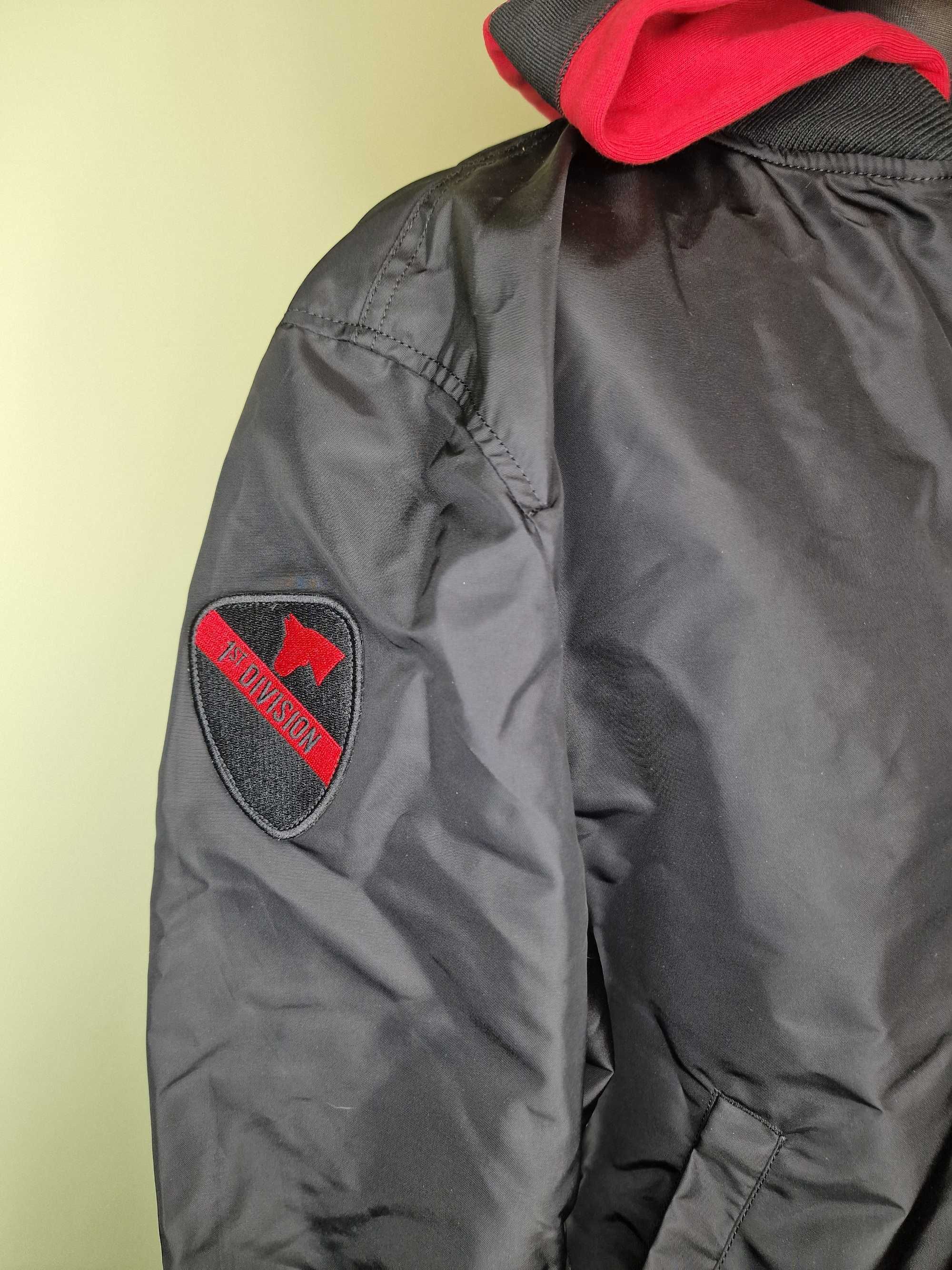 Nowa kurtka Alpha Industries MA-1 TT Hood Custom black rozm XXL