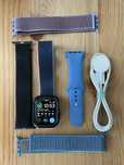 Apple Watch 6 44mm czarny + paski + etui spigen