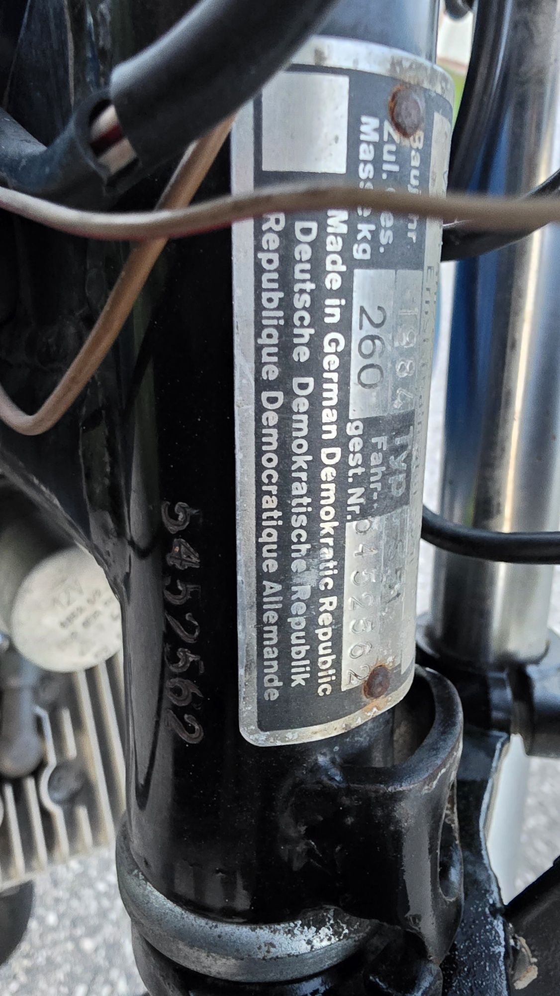 Simson s51 N 84r orginal DDR Ifa Simson dostawa transport mz motorower
