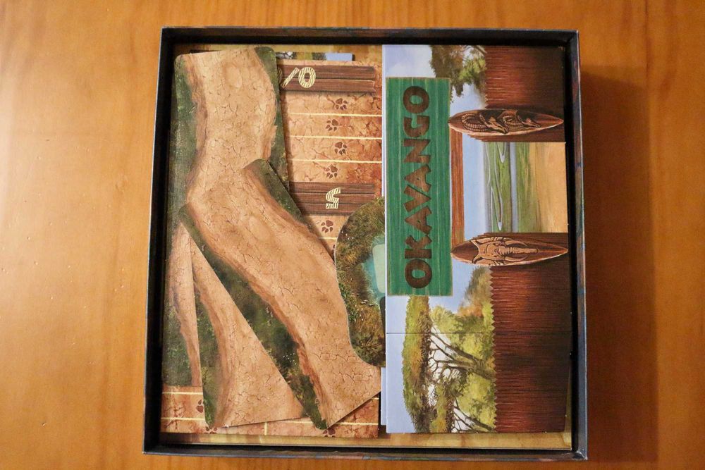 jogo de tabuleiro Okavango