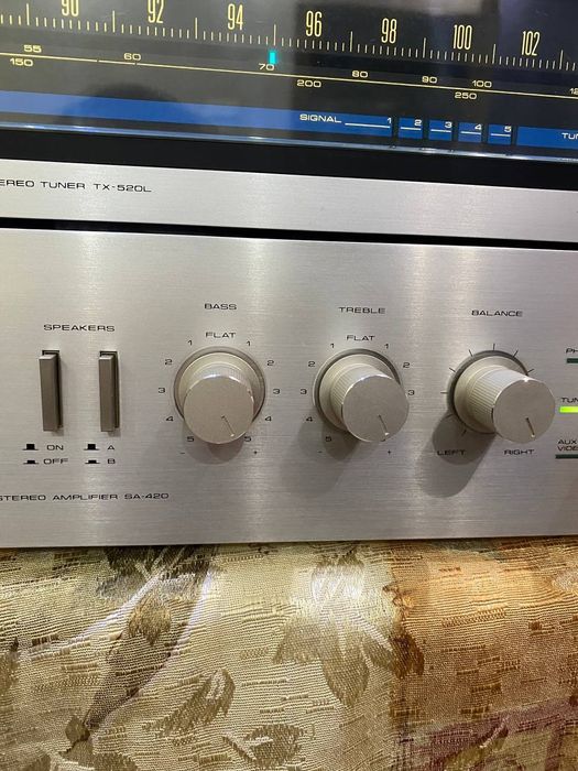 Pioneer sa-420 и тюнер tx-520l
